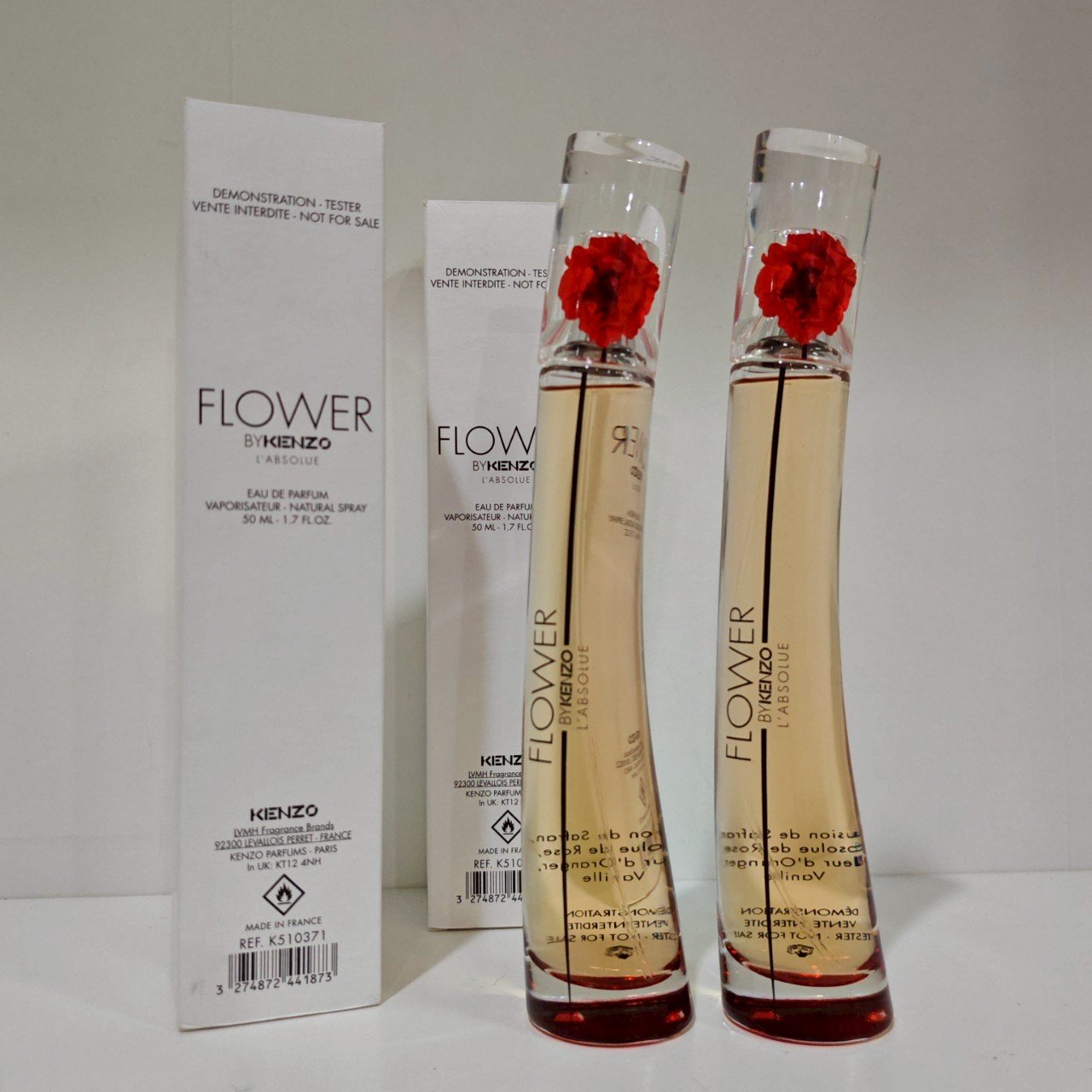 น้ำหอมแท้ Kenzo Flower L'Absolue Eau de Parfum 50ml กล่องเทสเตอร์