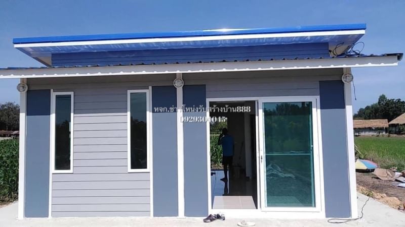 บ้านนอดดาวน์ขนาด36ตรม 2นอน1น้ำ1โถง1ครัว