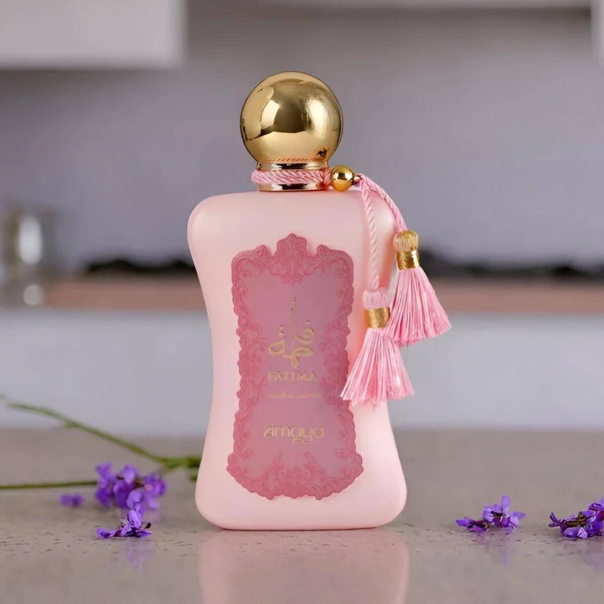 น้ำหอมแท้ Zimaya Fatima Pink Extrait De Parfum 100ml กล่องซีล คล้าย Delina
