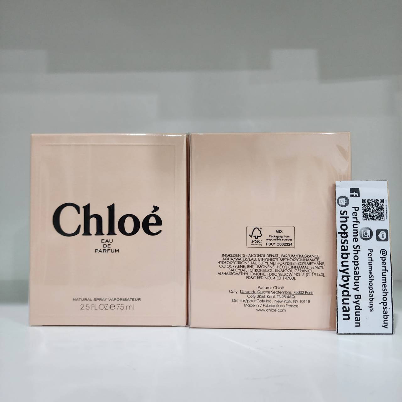 น้ำหอมแท้ Chloe Signature Eau De Parfum 75ml กล่องซีล