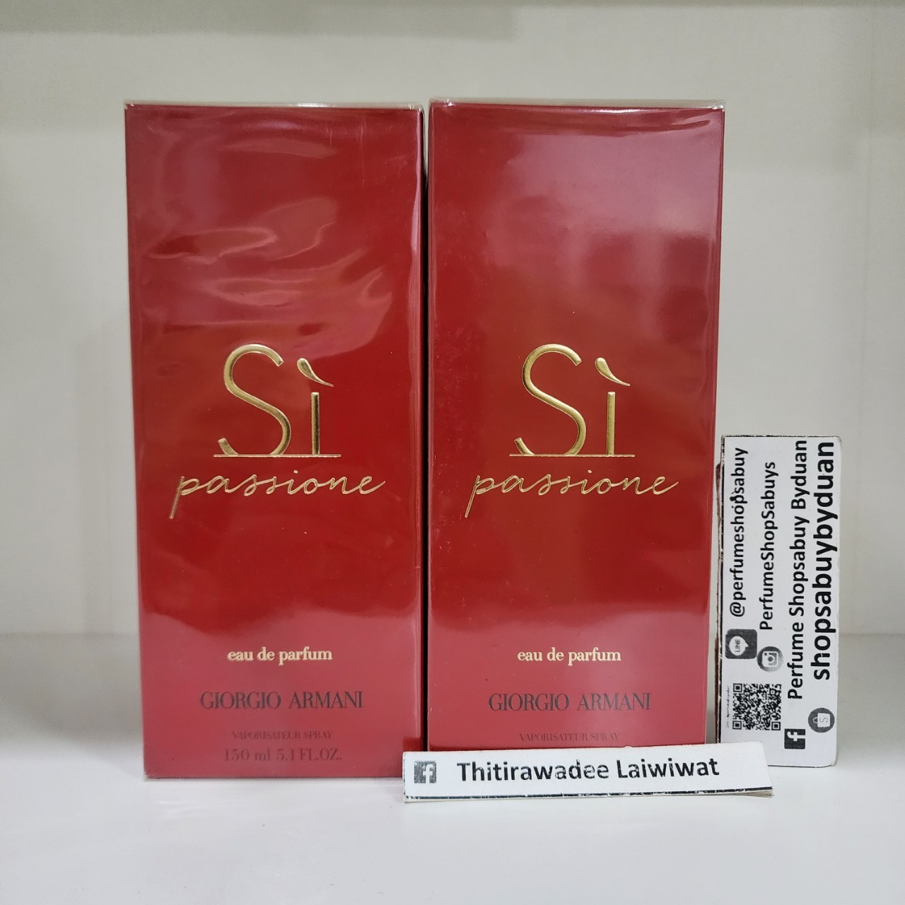น้ำหอมแท้ Giorgio Armani Si Passione EDP 150ml กล่องซีล