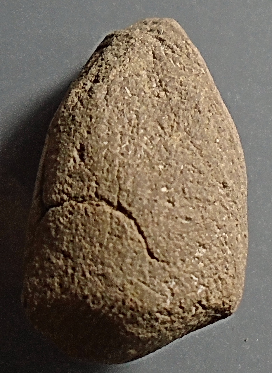 พระถ้ำเสือ เนื้อดิน พิมพ์ต้อ กรุเขาดีสลัก สุพรรณบุรี