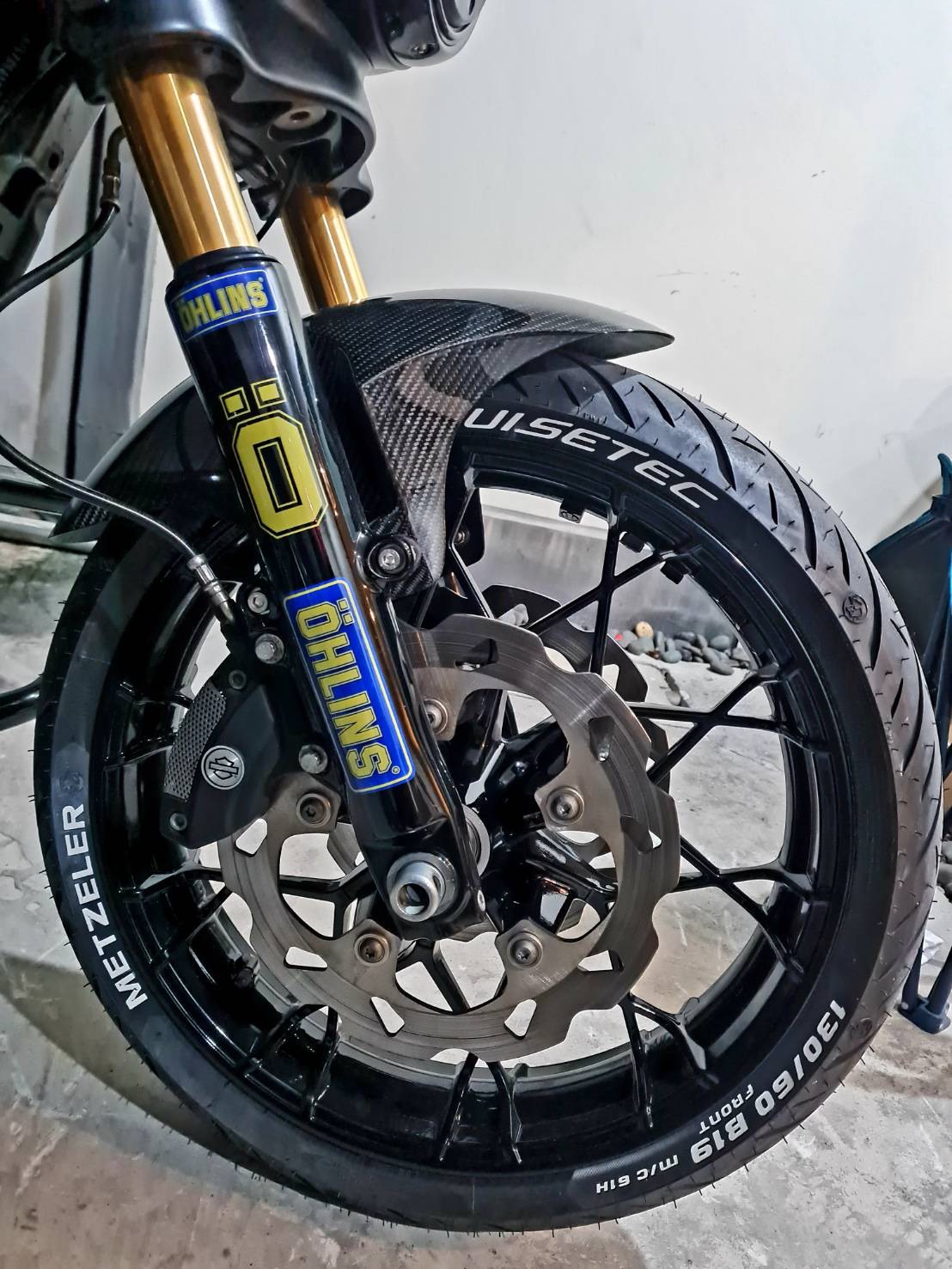 Bagger Sport Front Fender for 17˝ & 19˝ Tires