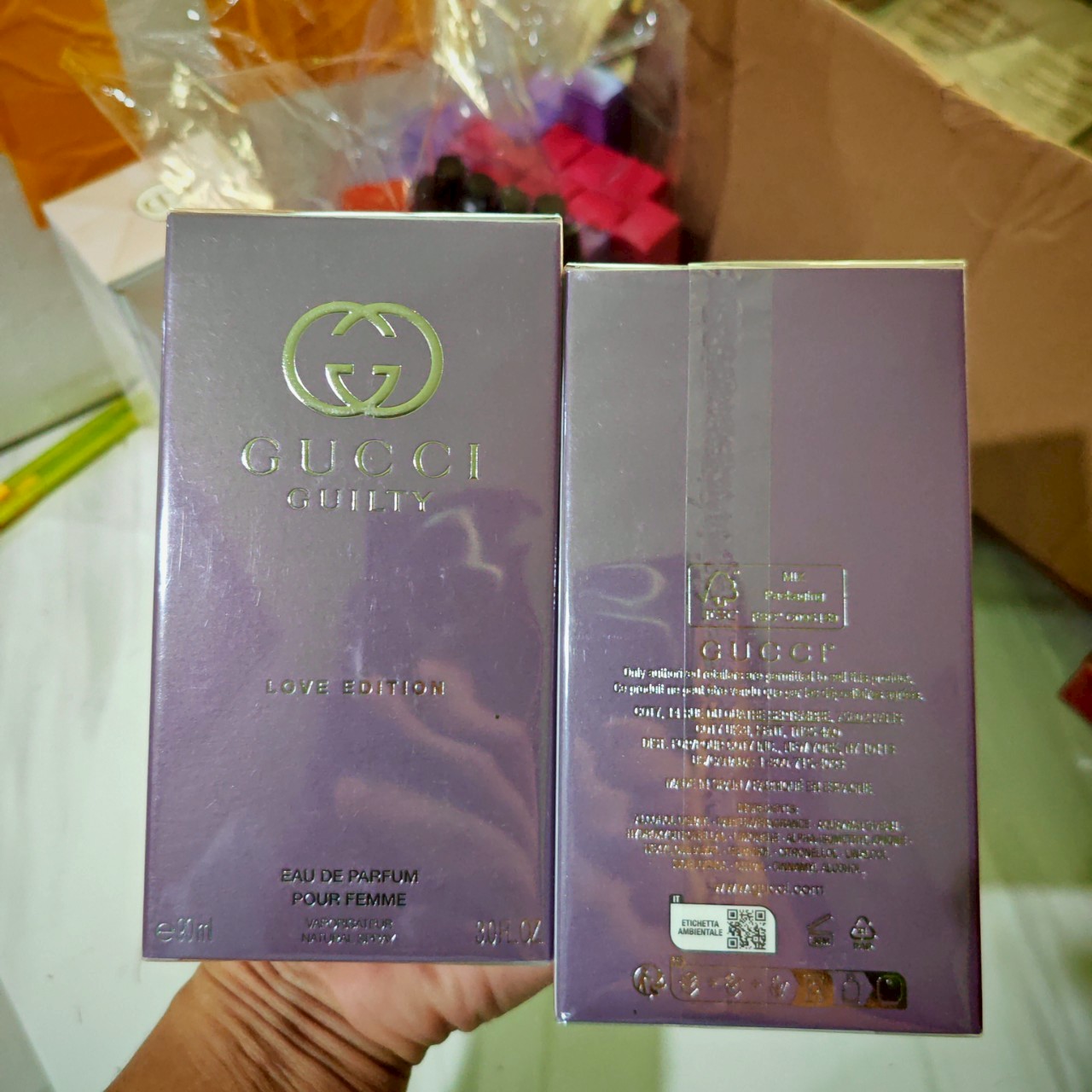 น้ำหอมแท้ Gucci Guilty Love Edition Pour Femme Eau de Parfum 90ml กล่องซีล