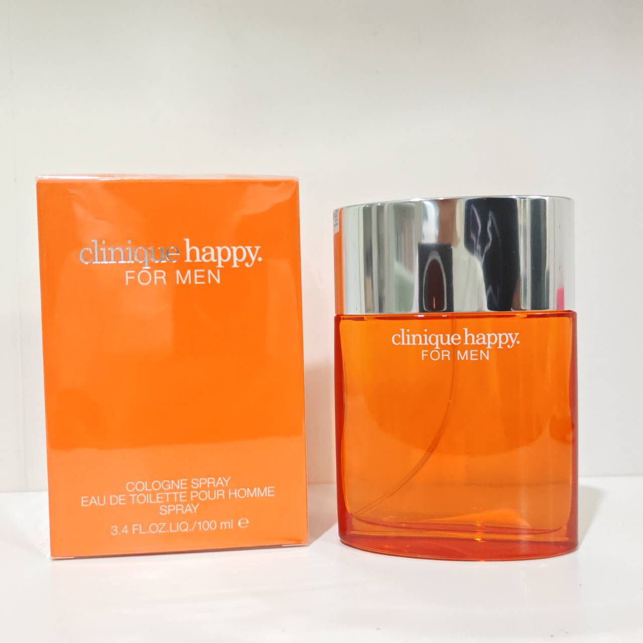 น้ำหอม Clinique Happy For Men Eau De Toilette Spray 100มิล กล่องซีล