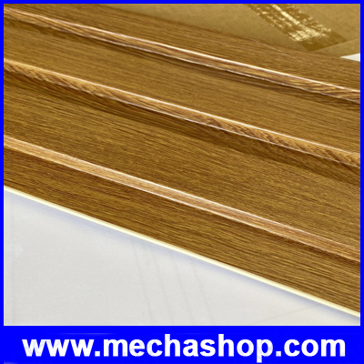 Great Wall Board ไม้เทียม ผนังไม้เทียมตกแต่งบ้าน ตกแต่งผนัง Size: 195x2900mm 12mm Raw Material: Virgin