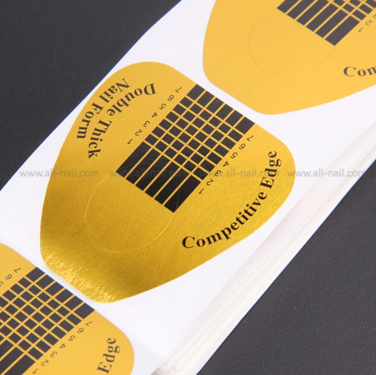 ฟอร์มต่อเล็บ ทรงเกือกม้า 1ม้วน