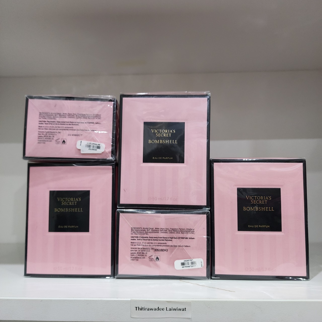 น้ำหอมแท้ Victoria's Secret Bombshell EDP 50ml กล่องซีล