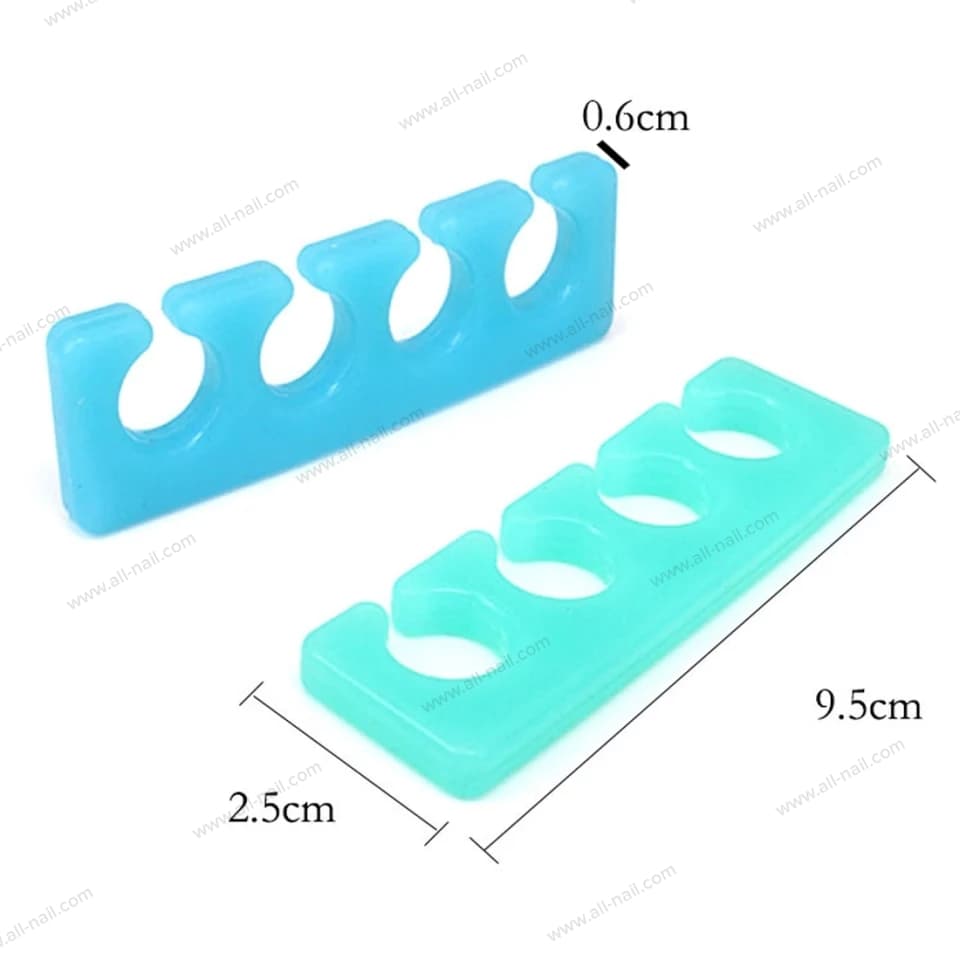 ที่คั่นนิ้ว ยางคั่นนิ้วทำเล็บ ที่คั่นเล็บแบบซิลิโคน 1คู่