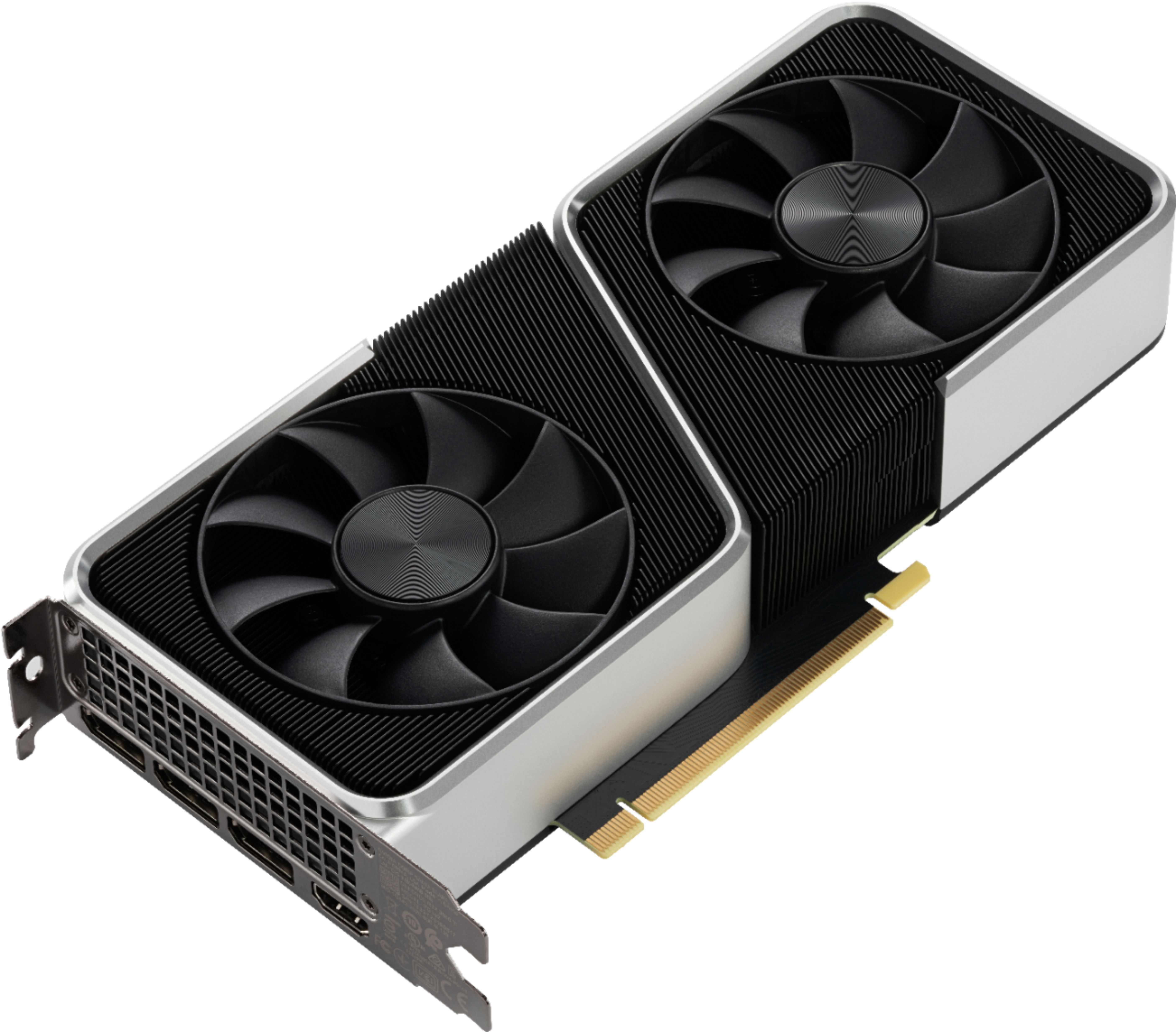 NVIDIA GeForce RTX 3060 Ti 8GB GDDR6 PCI Express 4.0 Graphics Card - Steel and Black