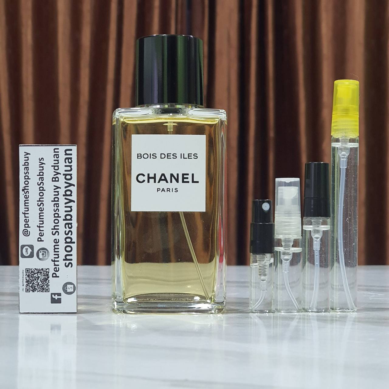 น้ำหอมแท้แบ่งขาย Chanel Les Exclusifs de Bois des Iles 💕Travel Size แบบทดลอง