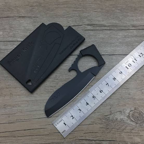 BLF : finger knife - credit card safety knife