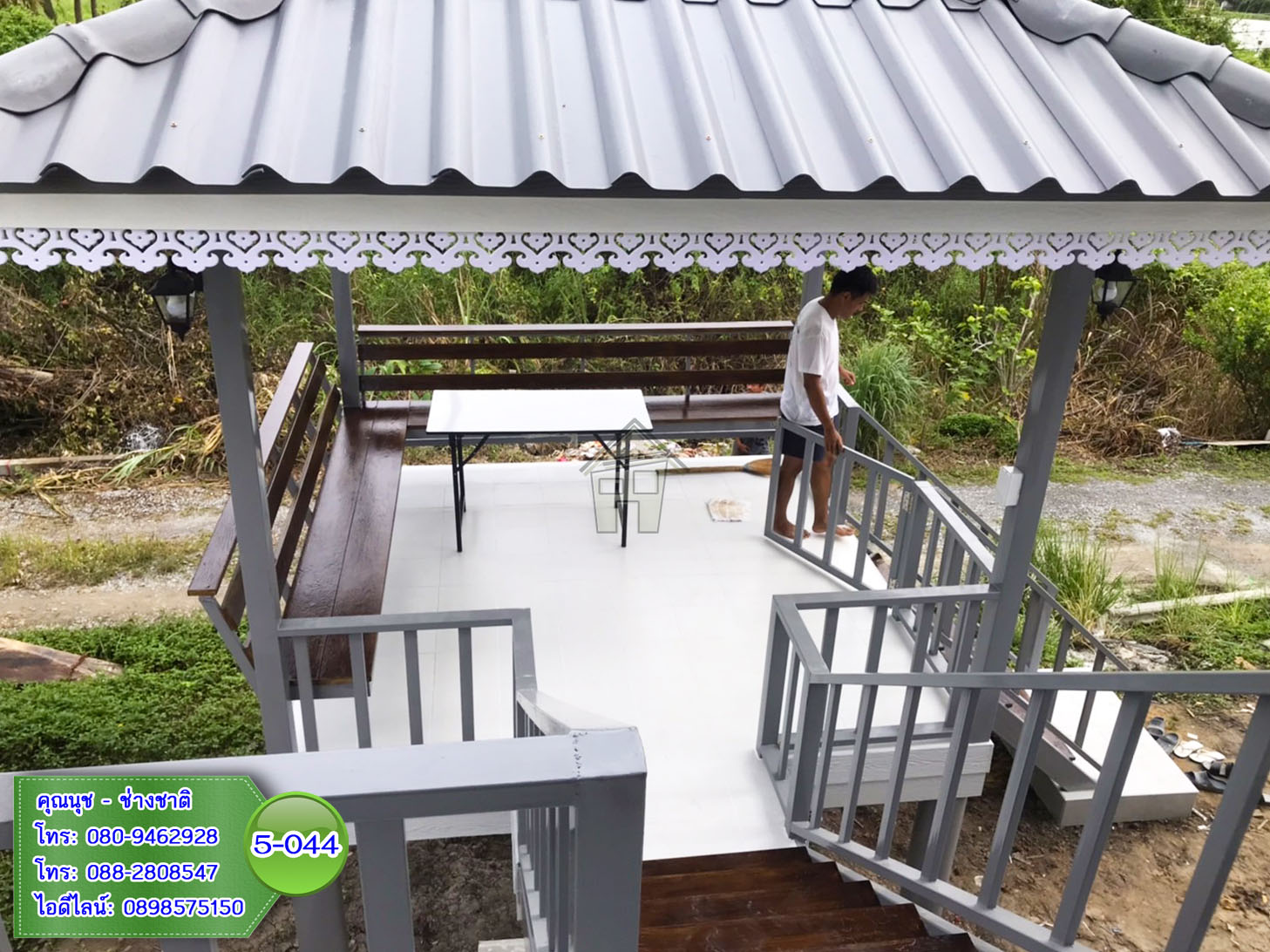 5-044 บ้านน็อคดาวน์ - บ้านหลังใหญ่ - ทรงมะนิลา