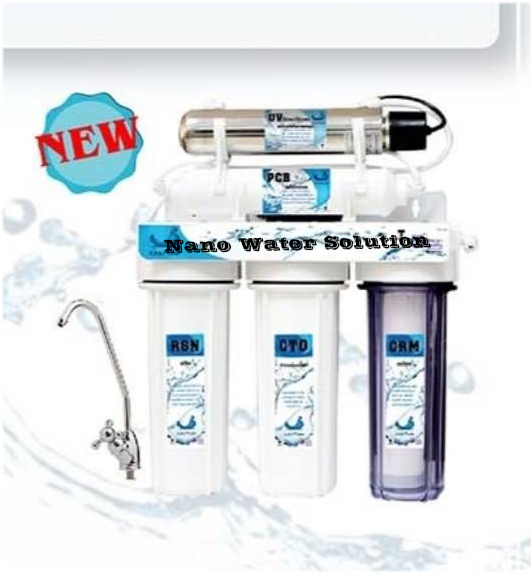 เครื่องกรองน้ำ 5 ขั้นตอน UV Uni Pure