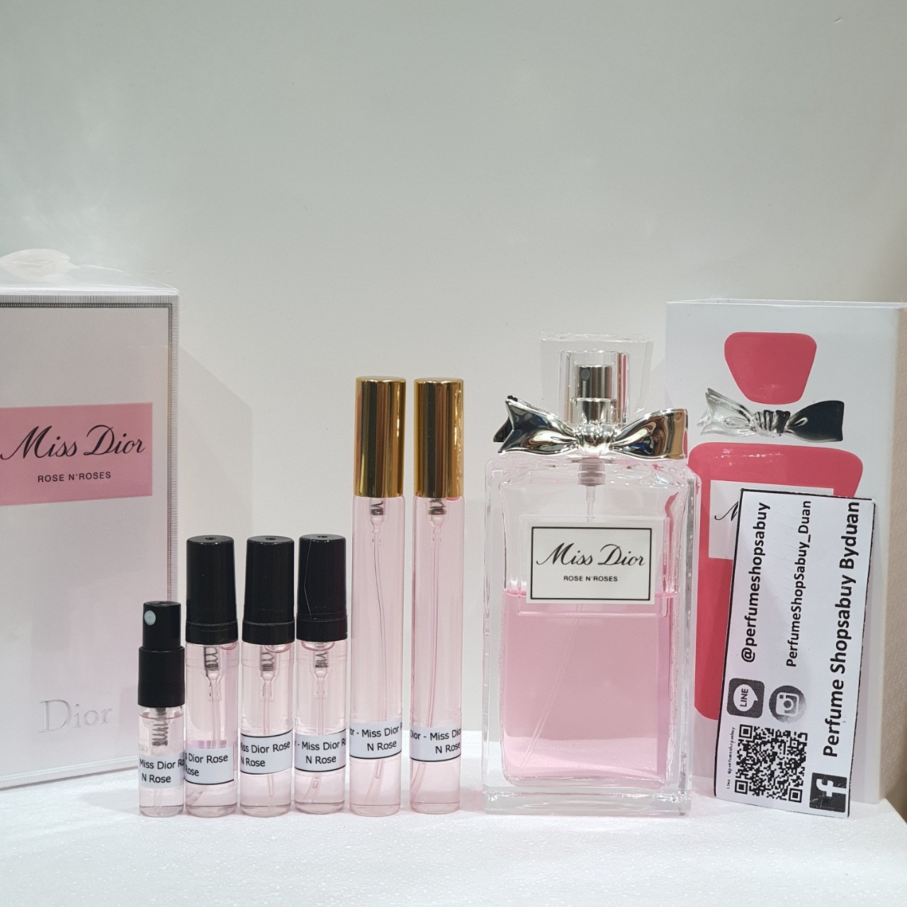 น้ำหอมแท้แบ่งขาย Christian Dior Miss Dior Rose N'Roses 💕Travel Size แบบทดลอง