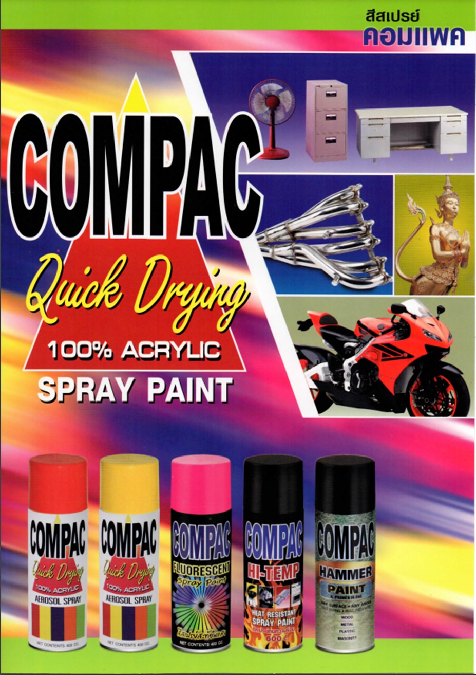 สีสเปรย์ COMPAC 400ml