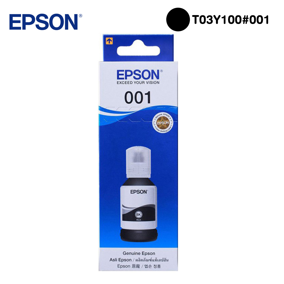 หมึกเติมอิงค์เจ็ท ดำ EPSON T03Y100#001