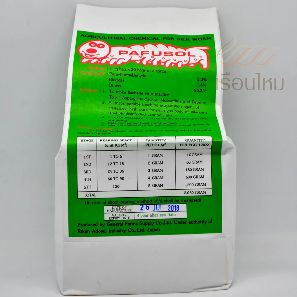 สารโรยตัวไหม ขนาดบรรจุ 1 กิโลกรัม รหัส 76-2-09166734