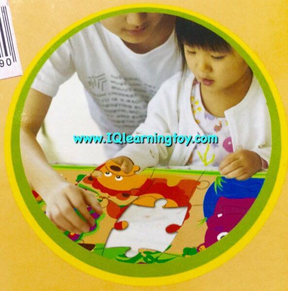 Jigsaw Jumbo Dinosaur - จิ๊กซอว์ จัมโบ้ลายไดโนเสาร์ ฝึกสมอง เรียนรู้ ฝึกสมาธิ ส่งฟรี