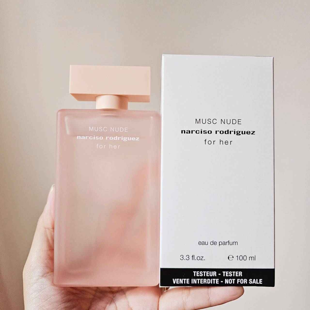 น้ำหอมแท้ Narciso rodriguez musc nude edp 100ml Tester