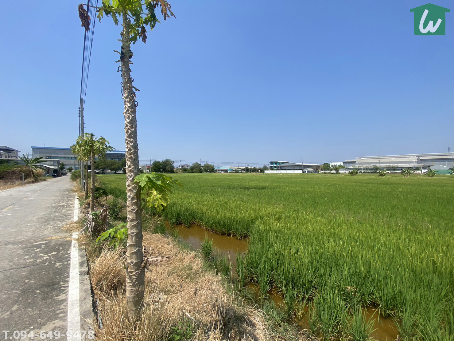 🏡ขายที่ดิน!! สีม่วง 26ไร่ บางนา กม.23 ซอยวัดบัวโรย สมุทรปราการ เหมาะสำหรับทำโรงงาน โกดังเคลังสินค้า (สัญญาปิด ติดเจ้าของ)