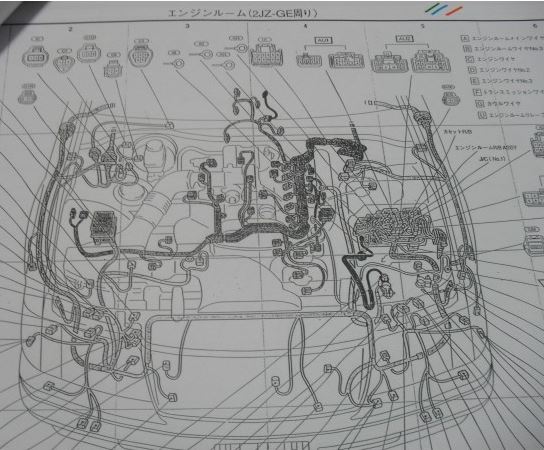 หนังสือ วงจรไฟฟ้า (wiring diagram) รถยนต์ TOYOTA CROWN HARDTOP SEDAN ปี 97-99 เครื่องยนต์ 2JZ-GE VVT-i