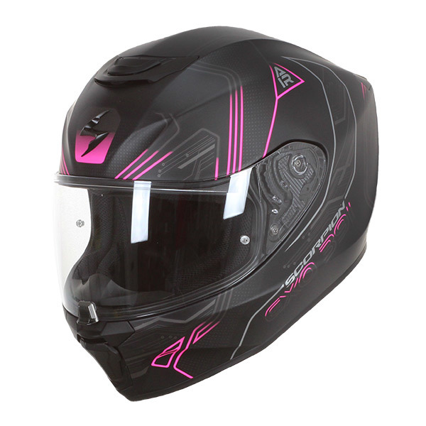 Scorpion EXO-👍👍 full face helmet รุ่น 391 Spada Matt Black/Pink