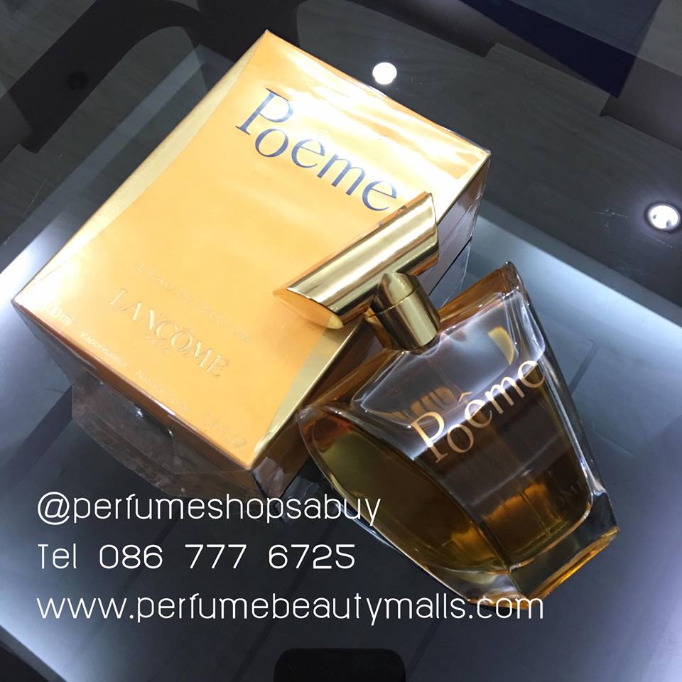 น้ำหอมแท้ Lancome Poeme edp 100ml. พร้อมกล่องซีล