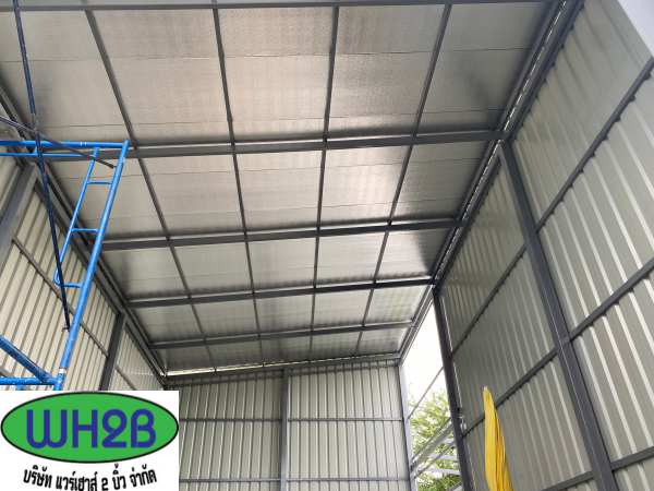 โกดังสำเร็จรูป ขนาด5.00x10.00 เมตร ท่าข้าม