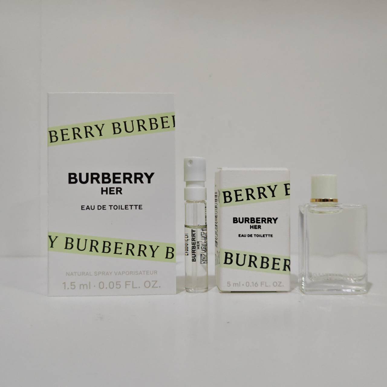 น้ำหอมไวออลหลอดทดลอง Burberry Her EDT ไวออล 1.5ml Spray Sample Vial แบบหลอดทดลอง น้ำหอมไวออลแบบหลอด
