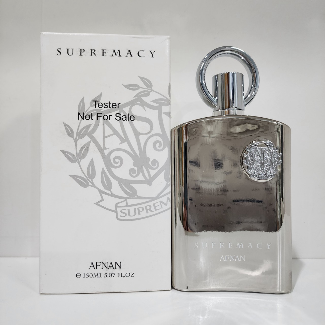 น้ำหอมแท้ Afnan Supremacy Silver Perfumes for men 150ml กล่องเทสเตอร์ โคลนนิ่งกลิ่น Creed Aventus มาเลยจ้า)
