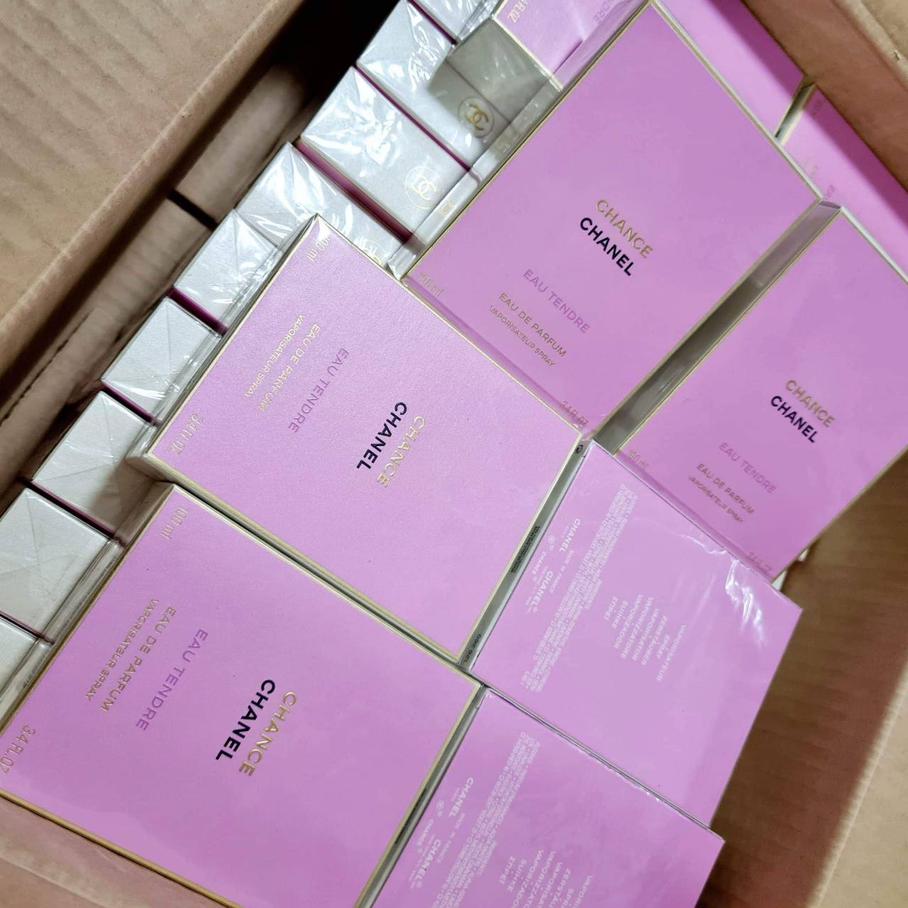 น้ำหอม Chanel Chance Eau Tendre Eau de Perfume ขนาด100ml กล่องซีล