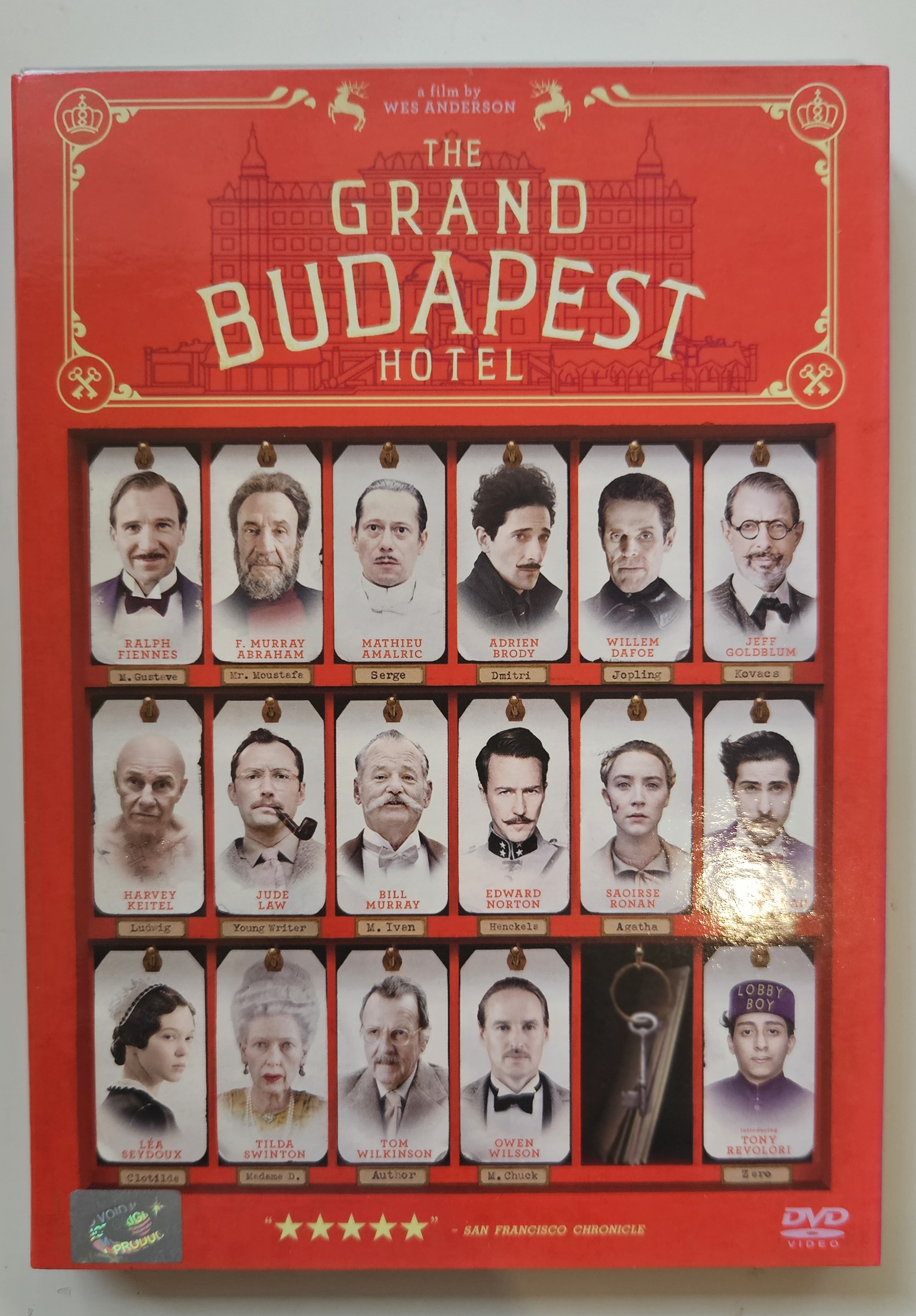 The Grand Budapest Hotel (2014) (DVD)