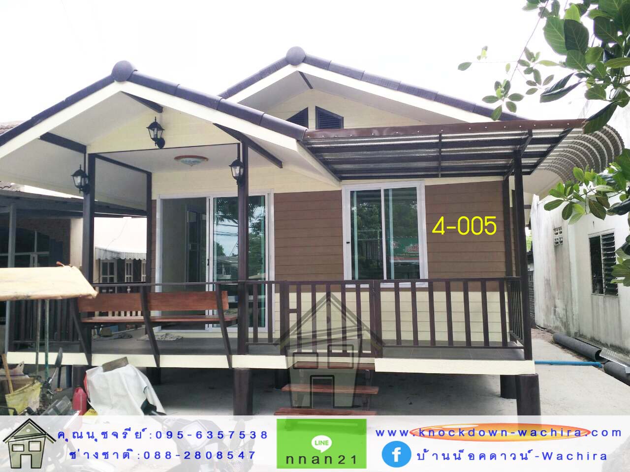 บ้านน็อคดาวน์ราคาถูก,บ้านสําเร็จรูป,บ้านไม้,บ้านน๊อกดาวน์,แบบบ้านน๊อกดาวน์,บ้านราคาถูก,knockdown-wachira