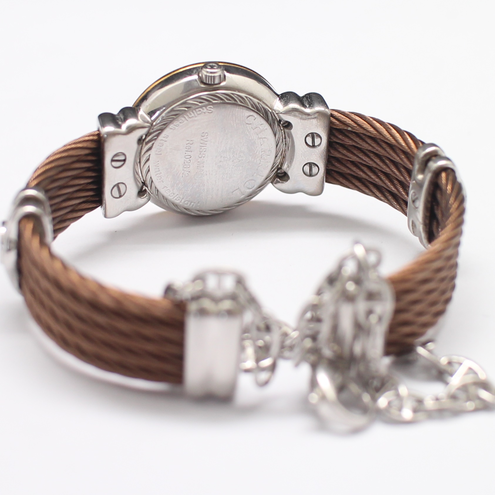 CL25016 นาฬิกา CHARRIOL ข้อมือ 16 ซม. ไม่มีการ์ด, กล่อง