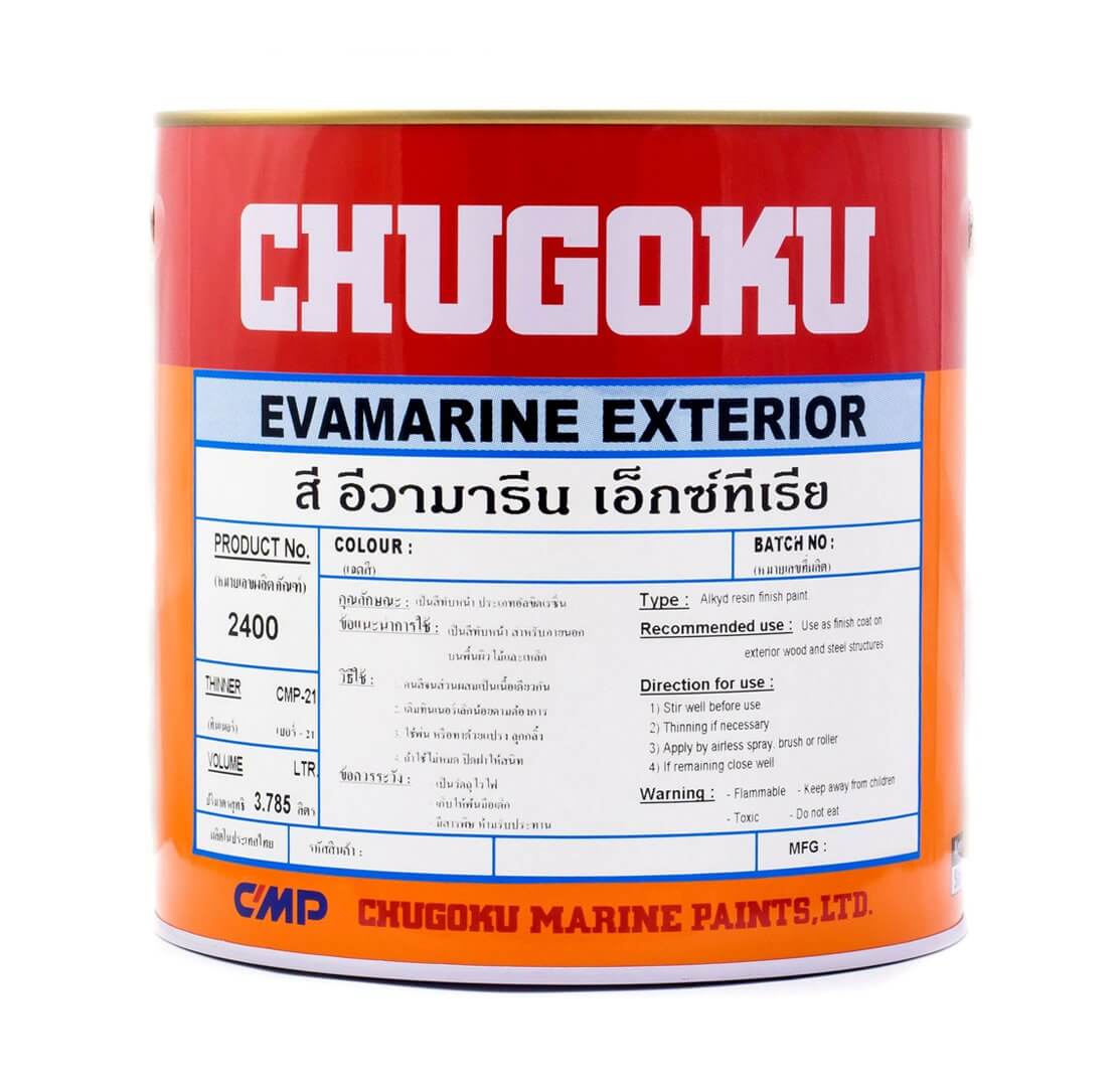 TOA CHUGOKU สีน้ำมันทาภายนอก อีวามารีน ทีโอเอ ชูโกกุ