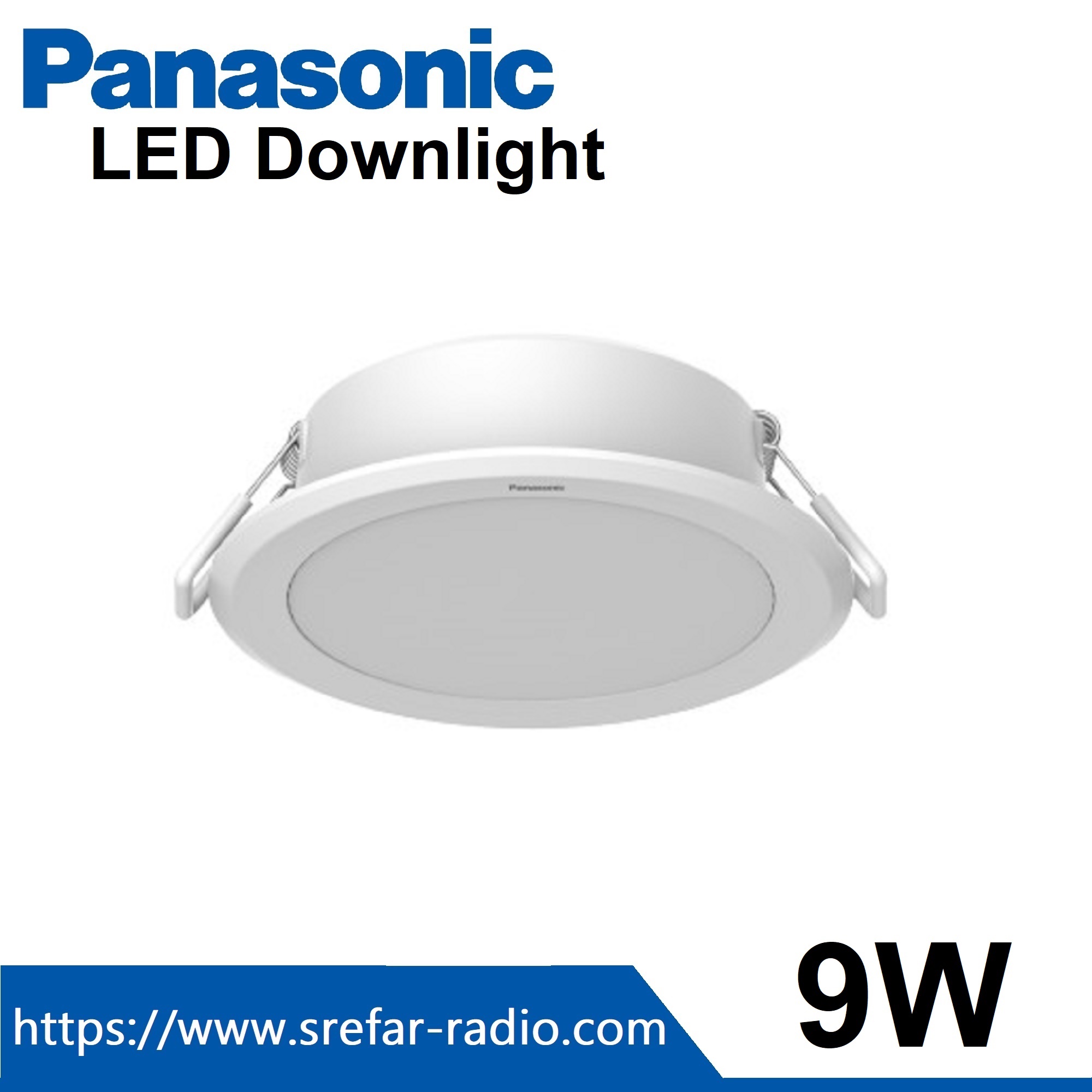 Panasonic LED Downlight 9W โคมไฟดาวไลท์