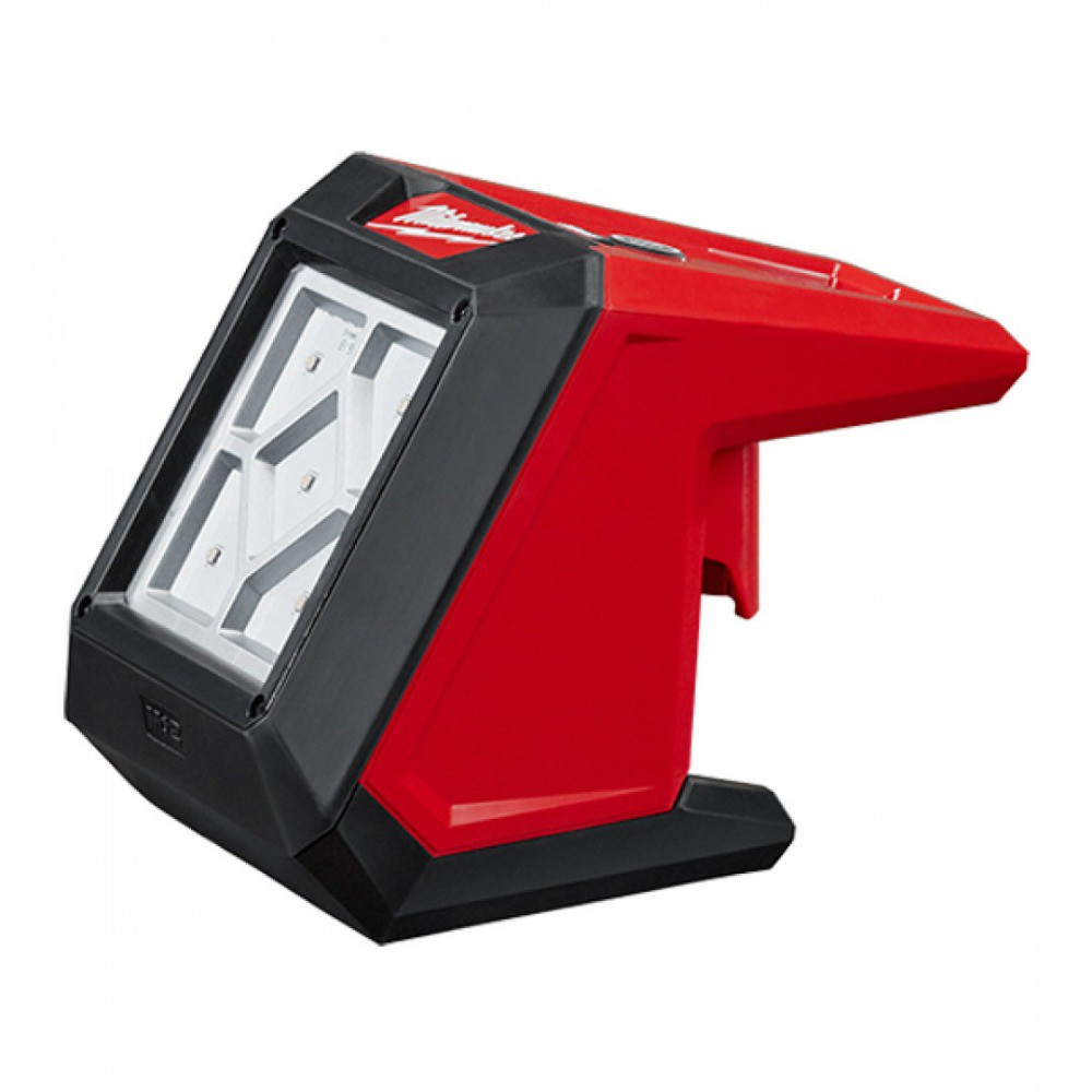 Milwaukee M12 AL-0 ไฟฉาย LED ส่องพื้นที่ไร้สาย มิลวอคกี้ 12V ฐานแม่เหล็ก เครื่องเปล่า
