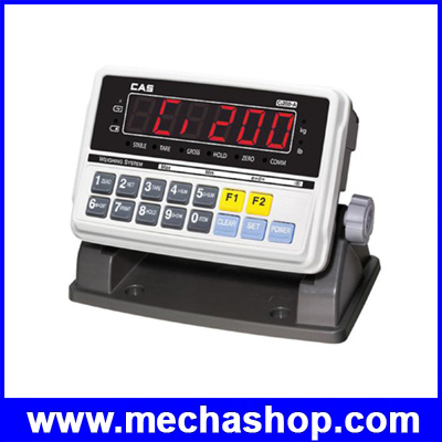 เครื่องชั่งดิจิตอลตั้งพื้น เครื่องชั่งขนาดใหญ่ Floor scale Digital Weighing แท่นชั่งเหล็ก ชั่งได้ 500kg/50g, 1000kg/100g, 2000kg/200g, 3000kg/500g, 5000kg/1000g ยี่ห้อ CAS รุ่น CI-200A (เกาหลี)