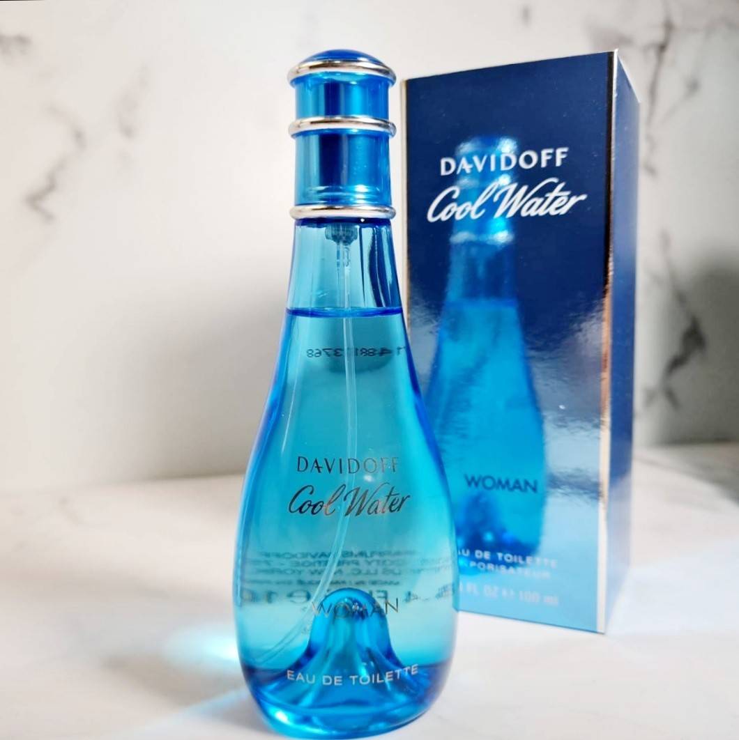น้ำหอม Davidoff Cool Water EDT for Women 100 ML กล่องซีล