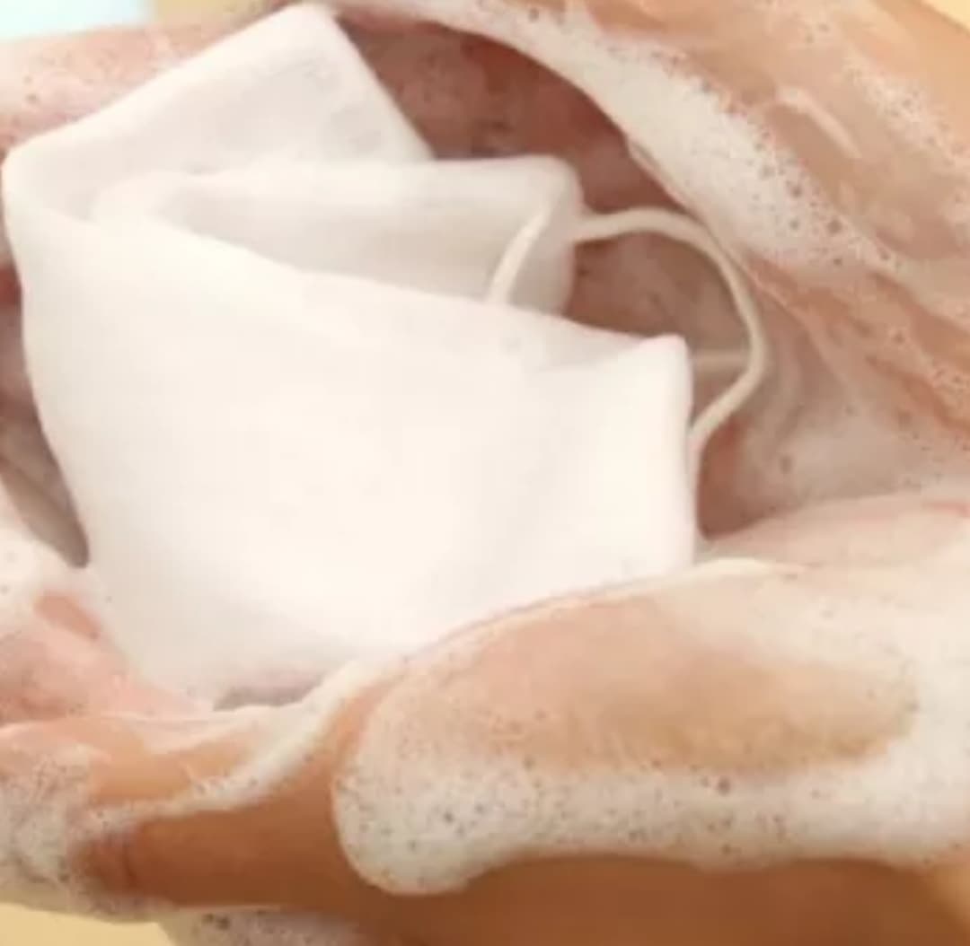 10ชิ้น 45บาท ถุงตาข่ายตีฟอง ไนล่อน 2 ชั้น