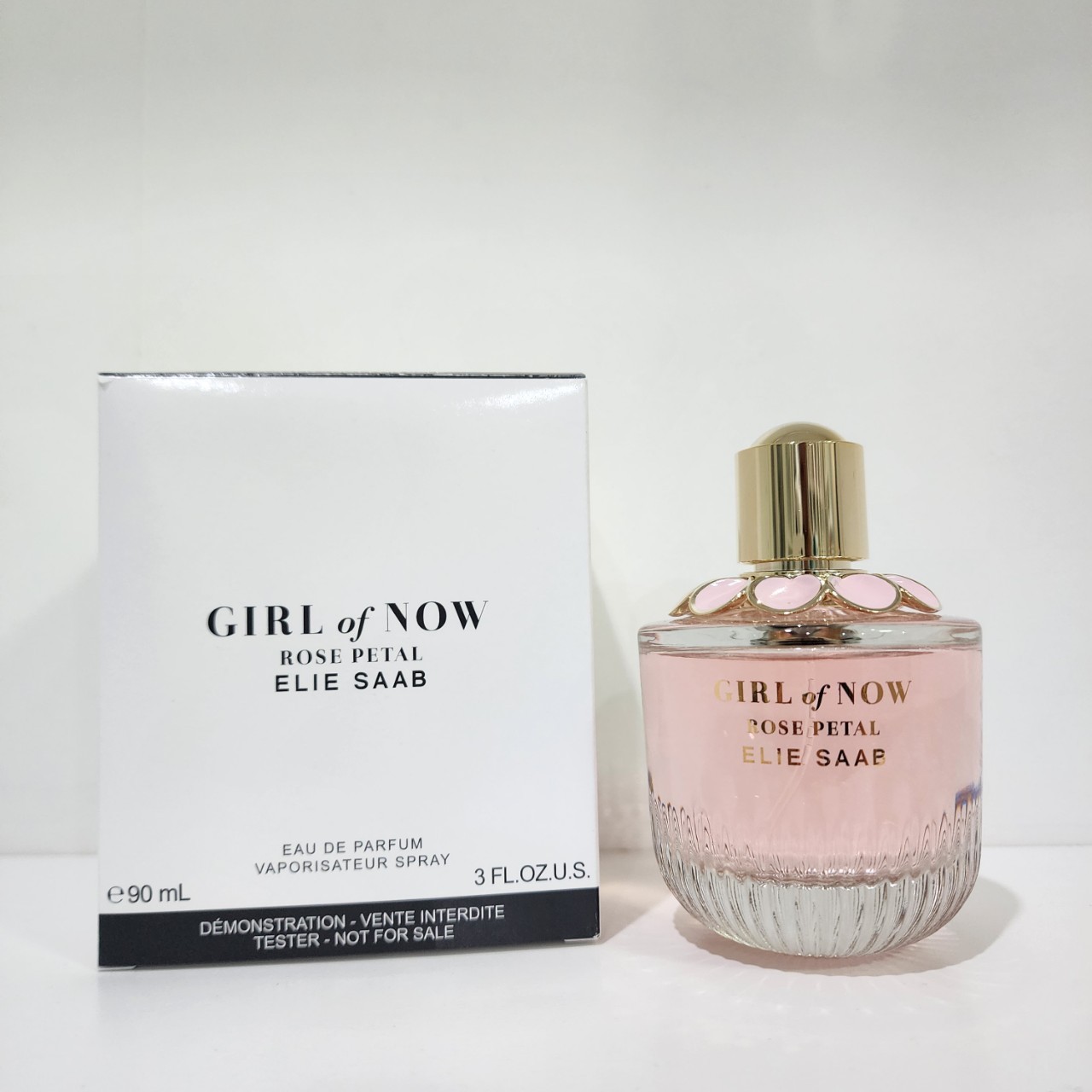 น้ำหอมแท้ Elie Saab Girl of Now Rose Petal 90ml กล่องเทสเตอร์