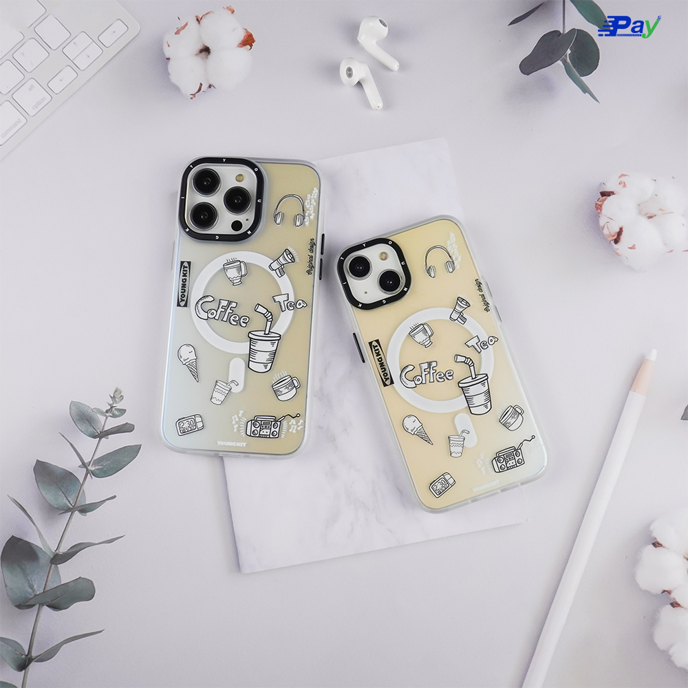 เคสโทรศัพท์ iPhone Youngkit Aurora เคสชาร์จไร้สาย สำหรับ 14ProMax/14