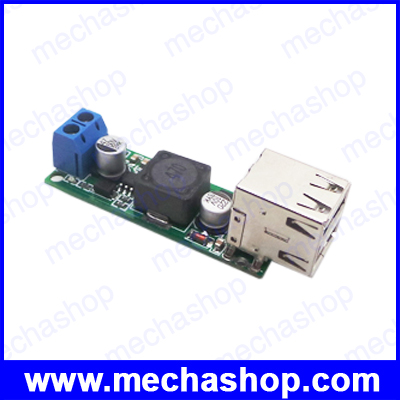 ดีซี คอนเวอร์เตอร์ ตัวแปลงไฟDC เป็น DC Buck Converter Input 6-35VDC to 5VDC Output Voltage (Outputสูงสุด 2A 3A)