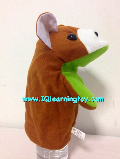 Bear-Sound เป็นหุ่นมือตุ๊กตาหัวสัตว์รูปหมีเมื่อสวมใส่มือแล้วขยับปากบีบแล้วมีเสียง ใช้ประกอบการสอนหรือใช้เพื่อเสริมในกิจกรรมต่างๆ ให้สนุกสนานมากขึ้น