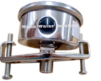 Pressure Gauge Treatton 0-80 PSI (ยึดหลัง)