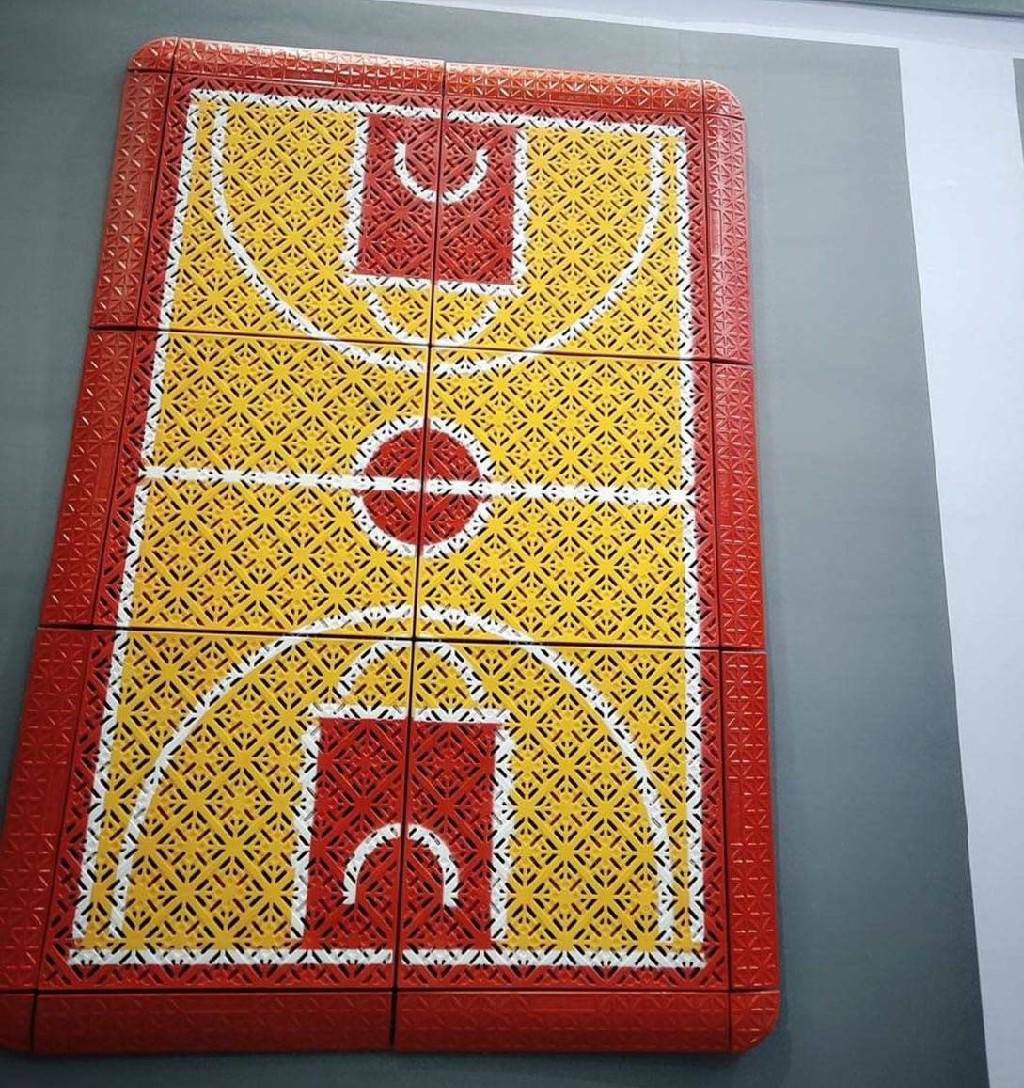 พื้นโพลีโพรพีลีน สำหรับสนามกีฬา สนามฟุตซอล