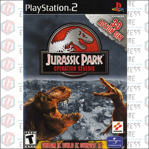 PS2: Jurassic Park Operation Genesis (U) [CD] รหัส 1371