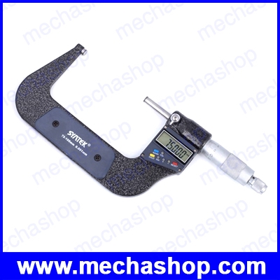 ดิจิตอลไมโครมิเตอร์ 0.001mm Electronic Digital Micrometer 75-100mm Outside Micrometers Caliper Gauge Meter Reference Rod