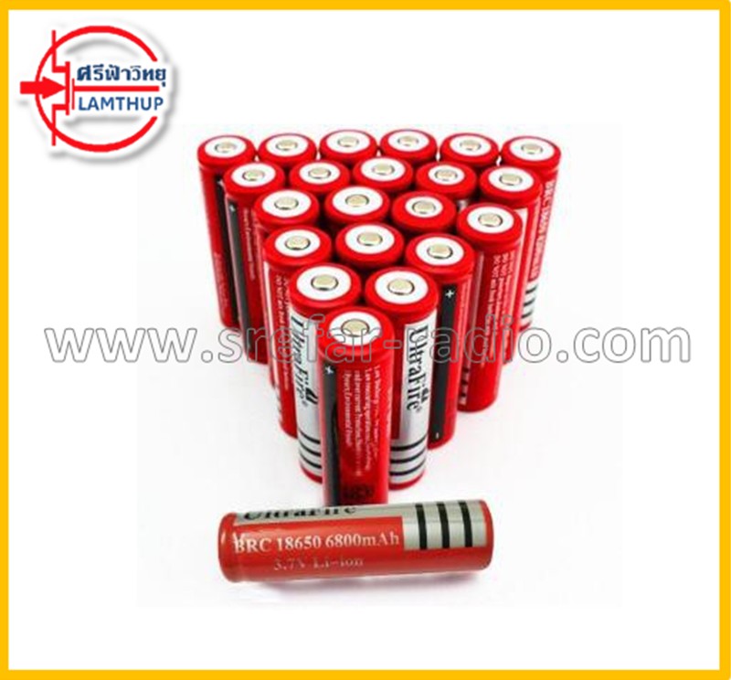 ถ่านชาร์จ UltraFire BRC 18650 9900mAh 3.7V li-ion